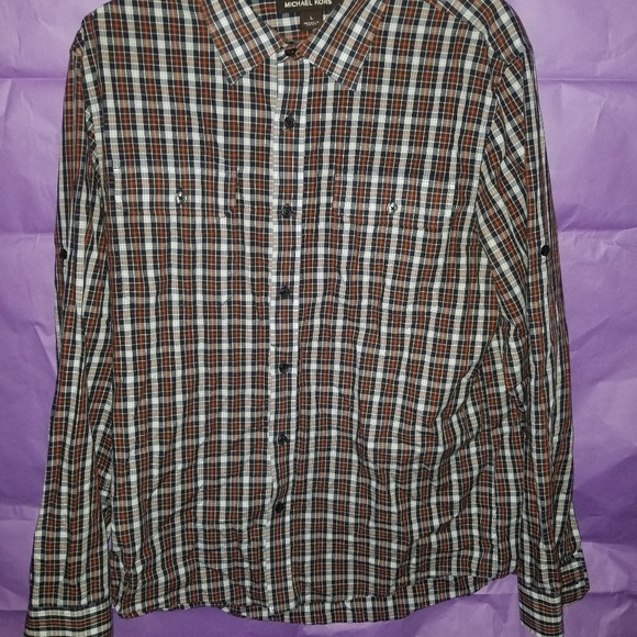 Michael kors Button up shirt large - Picture 6 of 6